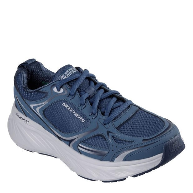 Slate/Mesh - Skechers - Men's Edgeride Exodis Casual Low-Top Trainers