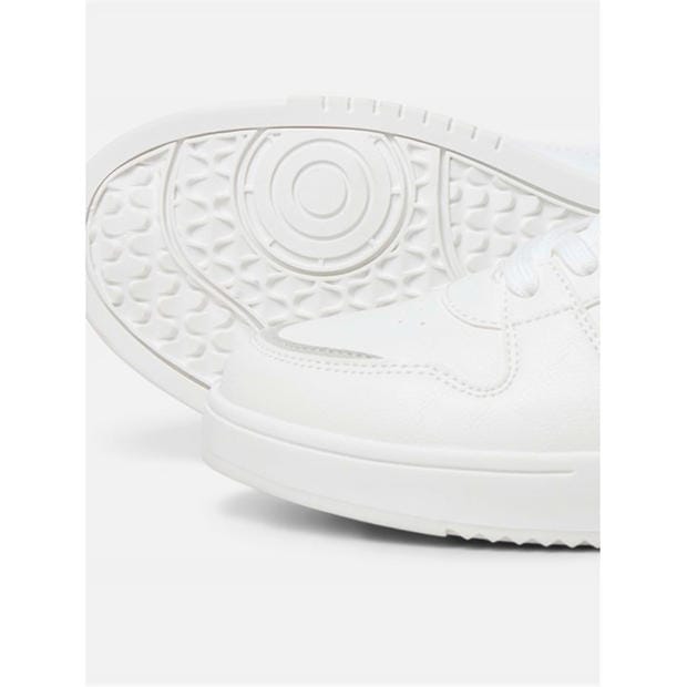 White - Jack and Jones - Ealing PU Sneaker Mens
