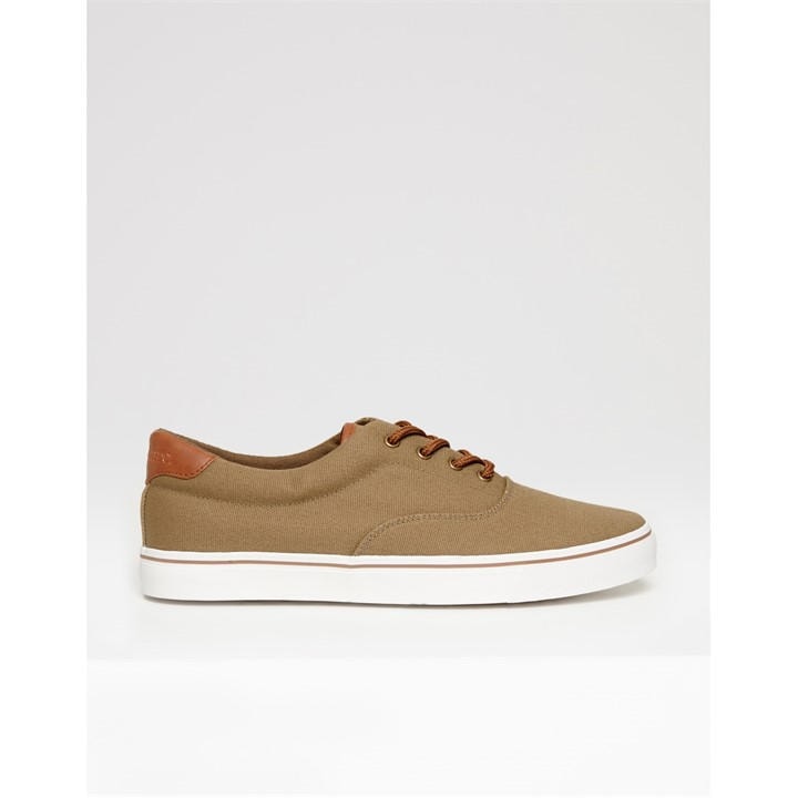 Threadbare Men's Green Casual Low-Top Trainers in Size 11, Sports Direct