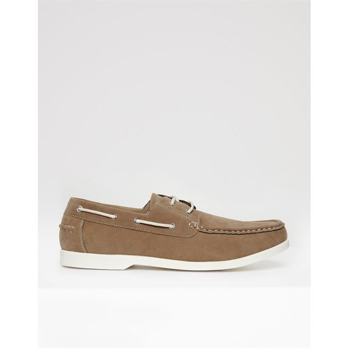 Threadbare Men's Neutral Casual Low-Top Trainers in Size 11, Sports Direct