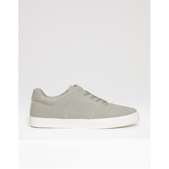 Threadbare Men's Neutral Austin Casual Low-Top Trainers in Size 8, Sports Direct