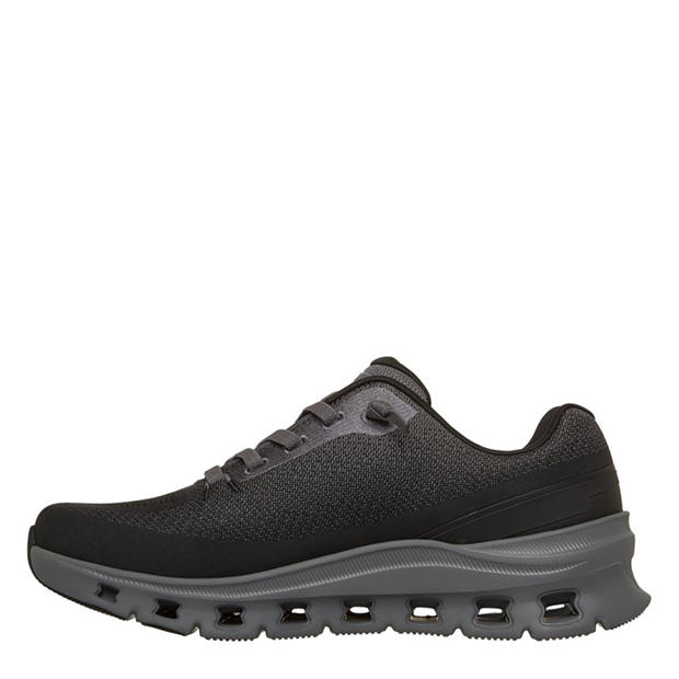 Black/Charcoal - Skechers - Men's Casual Low-Top Trainers