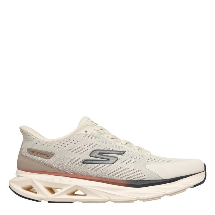 Skechers Men's Beige Casual Low-Top Trainers in Size 10, Sports Direct