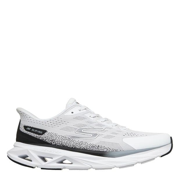 White/Black - Skechers - Men's Casual Low-Top Trainers