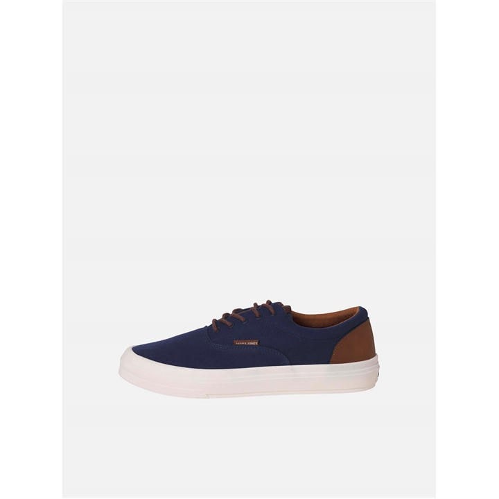Jack And Jones Men's Blue Islington Canvas Sneakers in Size 7, Sports Direct
