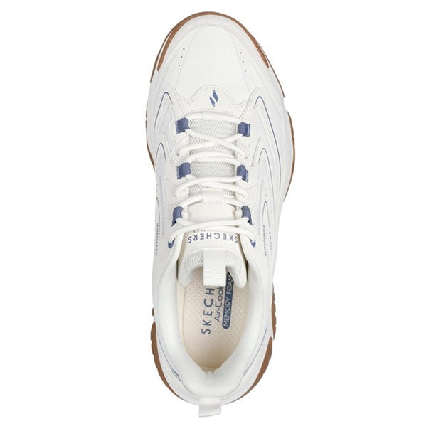 Natural/Navy - Skechers - Men's Casual Low-Top Trainers