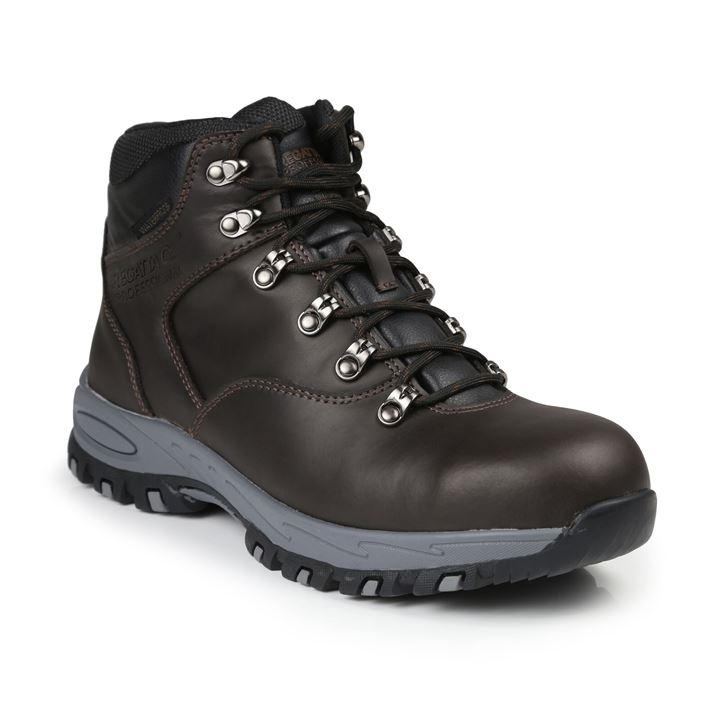 Regatta  Green Gritstone Waterproof Steel Toe Cap Safety Work Boo in Size 11, Sports Direct