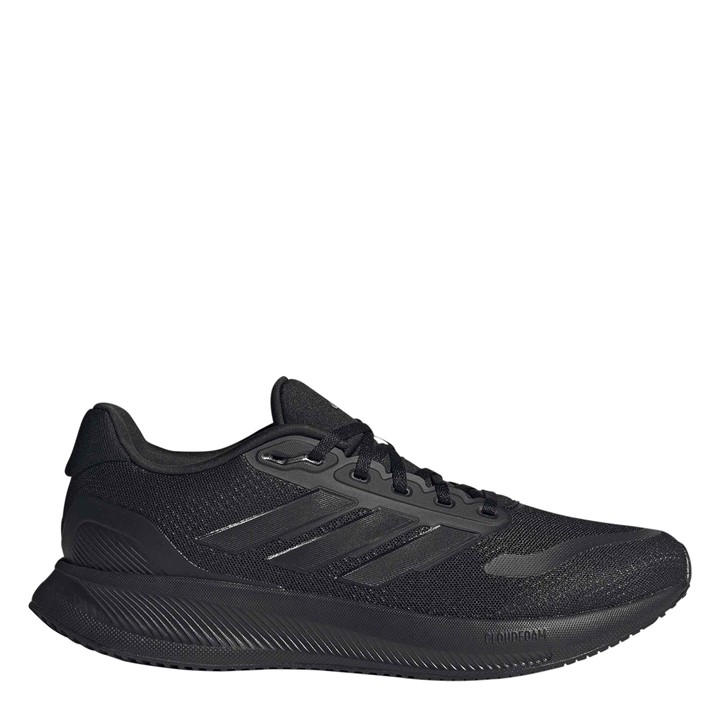 Adidas Men's Black Run Falcon 5 Trainers in Size 8.5, Sports Direct