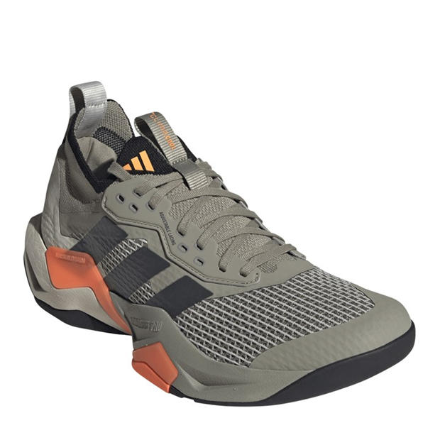 Silver/Orange - adidas - Men's Training Shoes