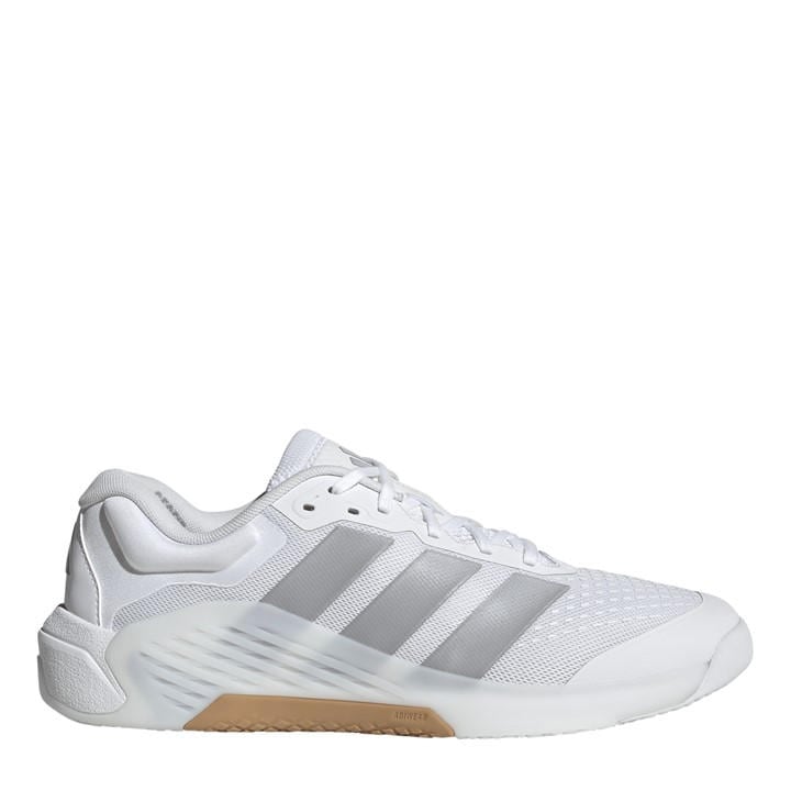 Adidas Men's White Dropset 4 Pwr Training Shoes in Size 10, Sports Direct