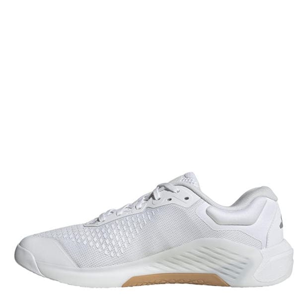White/Silver - adidas - Dropset 4 PWR Training Shoes Mens