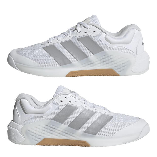 White/Silver - adidas - Dropset 4 PWR Training Shoes Mens