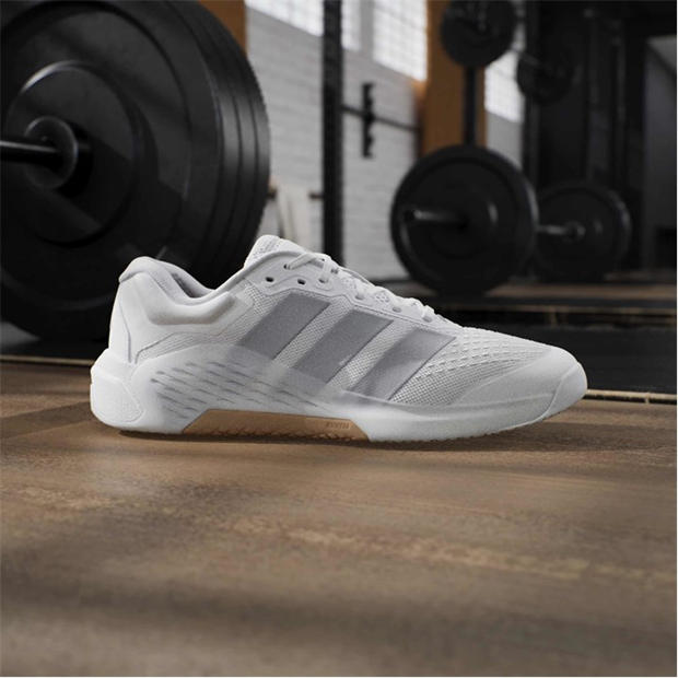 White/Silver - adidas - Dropset 4 PWR Training Shoes Mens