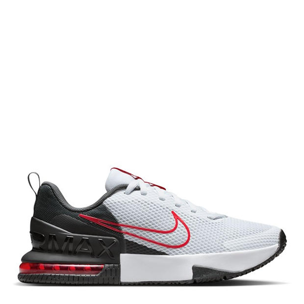 Grey/Red - Nike - Air Max Alpha Trainer 6 Mens Workout Shoes
