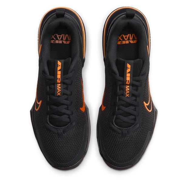 Black/Orange - Nike - Air Max Alpha Trainer 6 Mens Workout Shoes