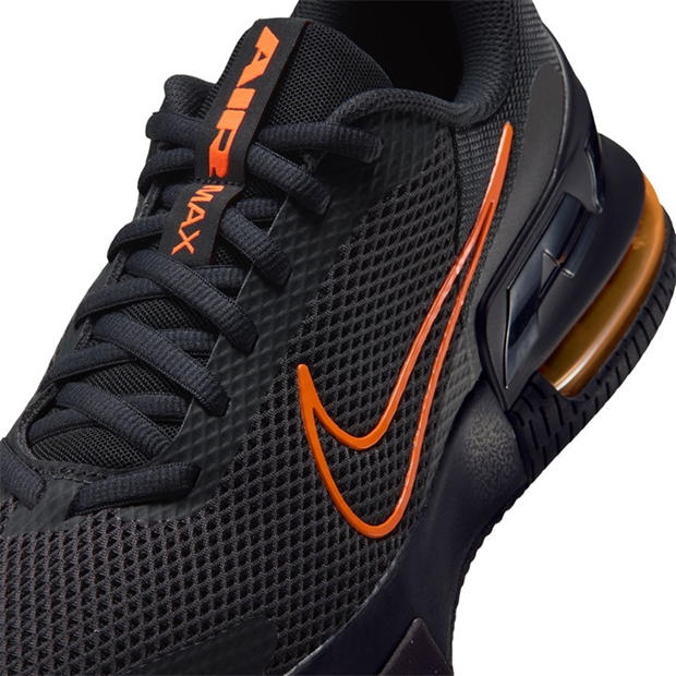 Black/Orange - Nike - Air Max Alpha Trainer 6 Mens Workout Shoes