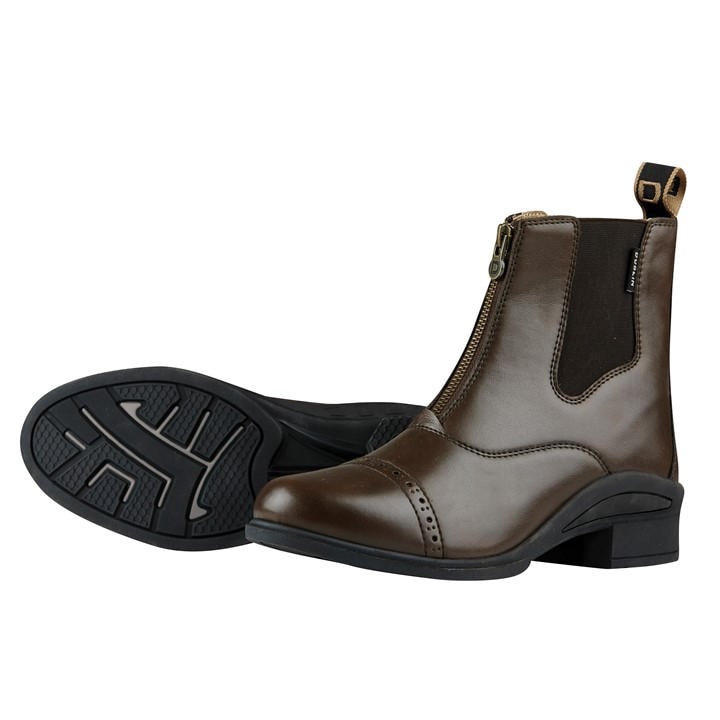 Dublin Women's Brown Altitude Zip Paddock Boot - 4 (37) - Image 2