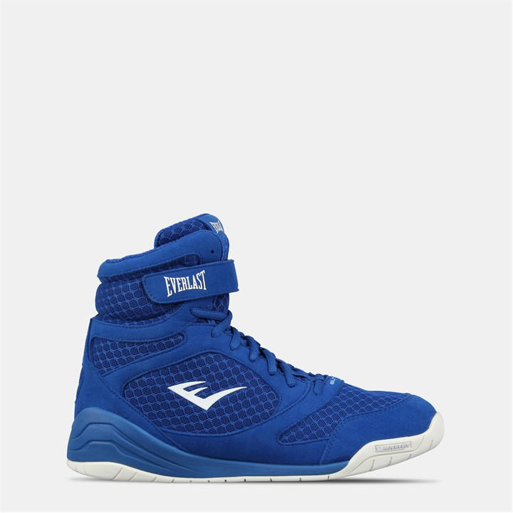 Everlast Men's Blue Pro Elite Boxing Boots in Size 8, Sports Direct