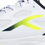 White/Navy/Lime - Hundred - Men's Badminton Trainers