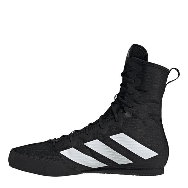 Blk/Wht/Blk - adidas - Men's Box Hog 4 Hi-Cut Boxing Boots