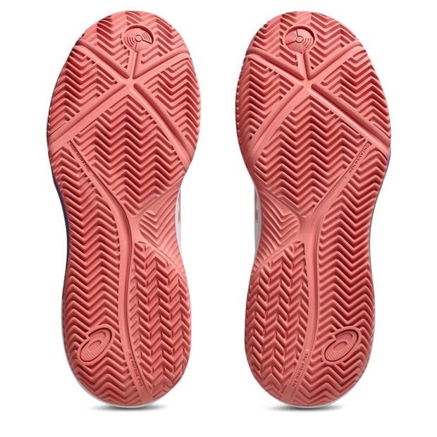 White/Pink - Asics - Asics Gel-Dedicate 8 Padel Trainers Womens