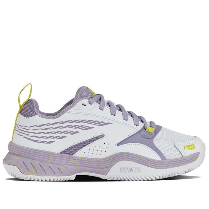K-Swiss Women's White Speedex Padel Trainers in Size 6.5, Sports Direct