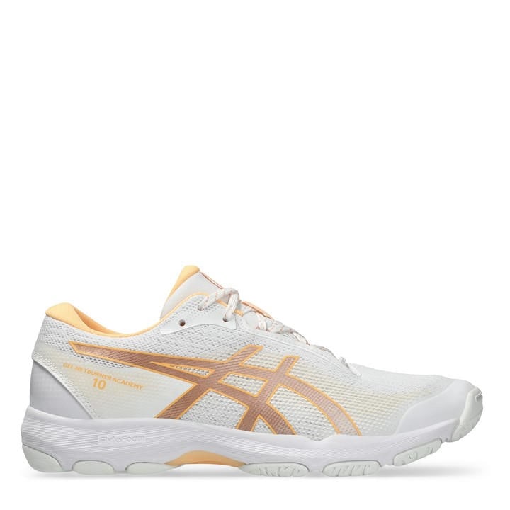 Asics Women's White Net Aca 10 Ld64 in Size 6.5, Sports Direct