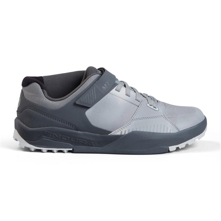 Endura  Grey Mt500 Burner Clipless Shoes in Size 9, Sports Direct