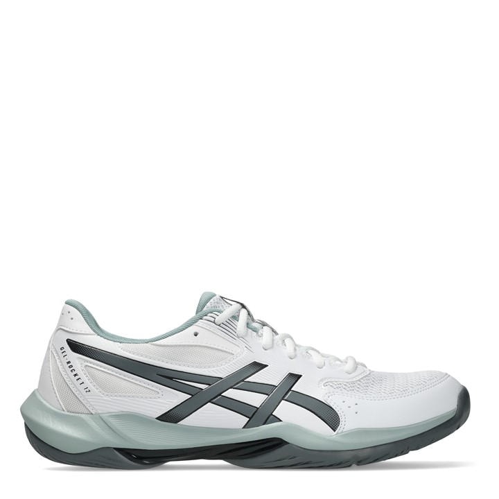 Asics Men's White Gel-Rocket 12 Handball Trainers in Size 8, Sports Direct