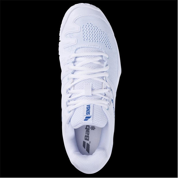 White/Cool Blue - Babolat - Women's Sensa Padel Trainers