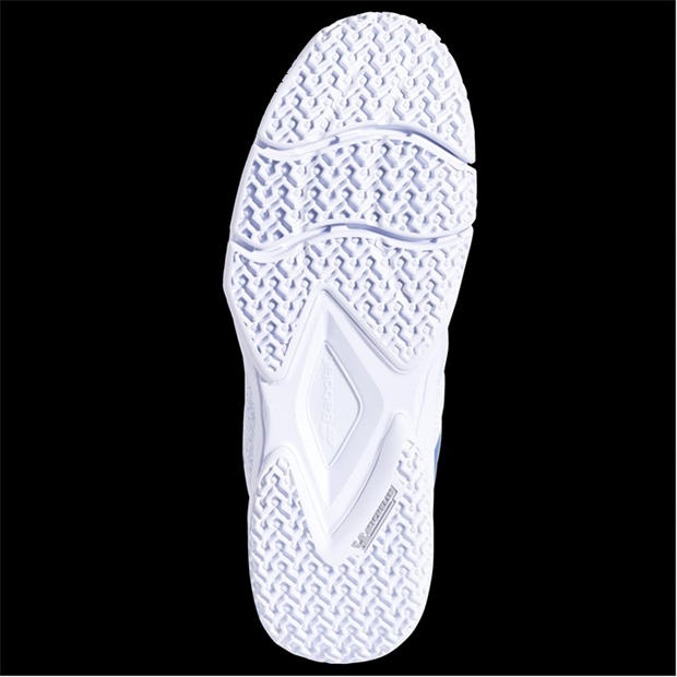 White/Cool Blue - Babolat - Women's Sensa Padel Trainers
