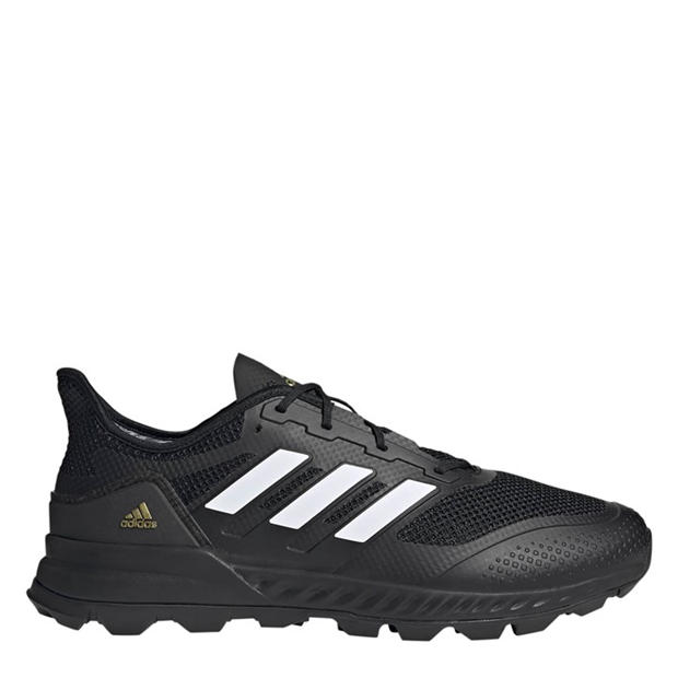 Black - adidas - Adults' adipower Hockey 2.1 Astro Shoes