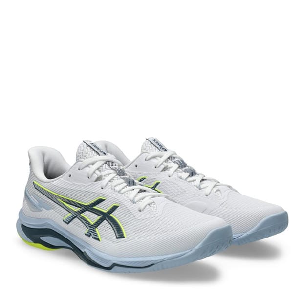 White/Indigo - Asics - Men's NetBallis Netball Shoes