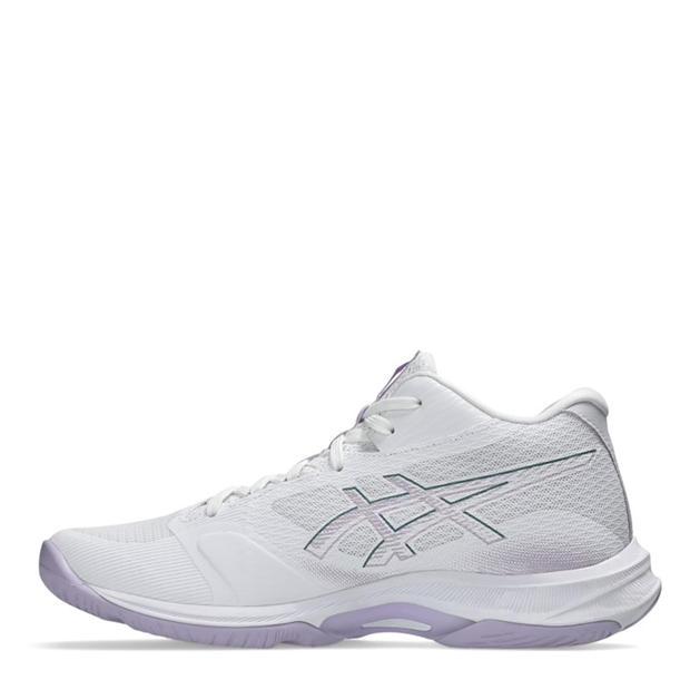 White/Dal - Asics - Women's Netball Shoes