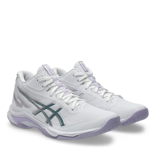 White/Dal - Asics - Women's Netball Shoes