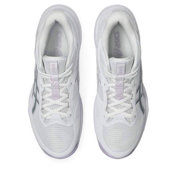 White/Dal - Asics - Women's Netball Shoes