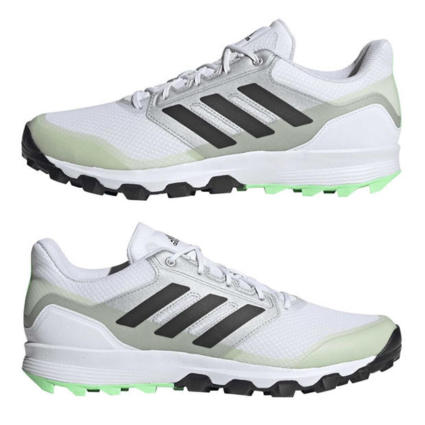 White - adidas - Unisex Flexcloud 2.1 Astro Hockey Shoes