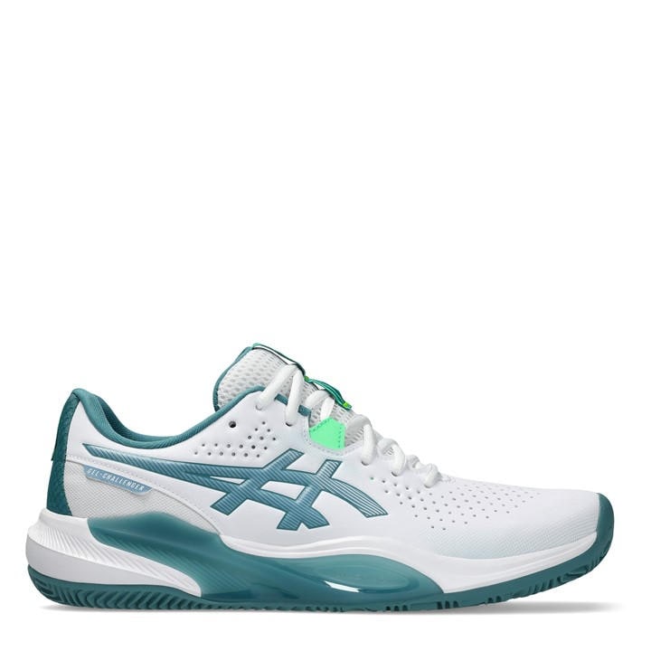 Asics Men's White Gel-Challenger 15 Padel Trainers in Size 8.5, Sports Direct