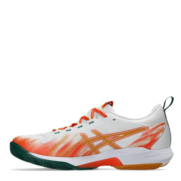 White/Oange - Asics - Men's Soncismash Padel Trainers