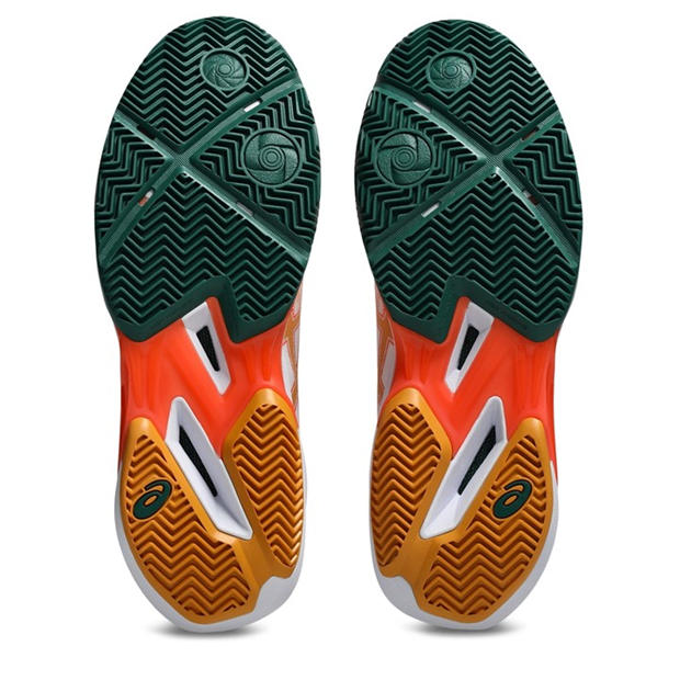 White/Oange - Asics - Men's Soncismash Padel Trainers