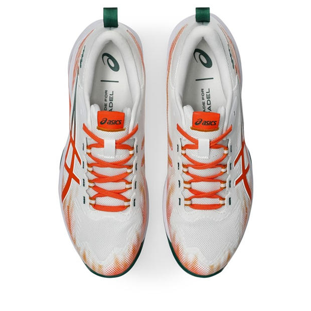 White/Oange - Asics - Men's Soncismash Padel Trainers