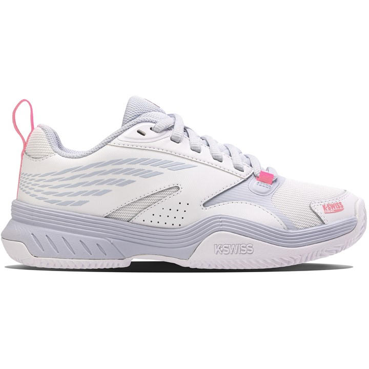 K-Swiss Women's  Speedex Padel Lace Up Padel Trainers in Size 6.5, Sports Direct