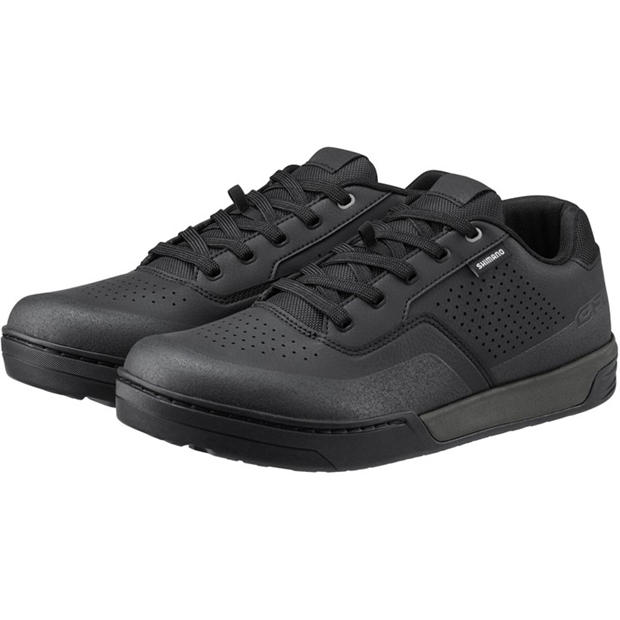 Black - Shimano - Shimano GF6 (GF600) Flat Mountain Bike Shoes