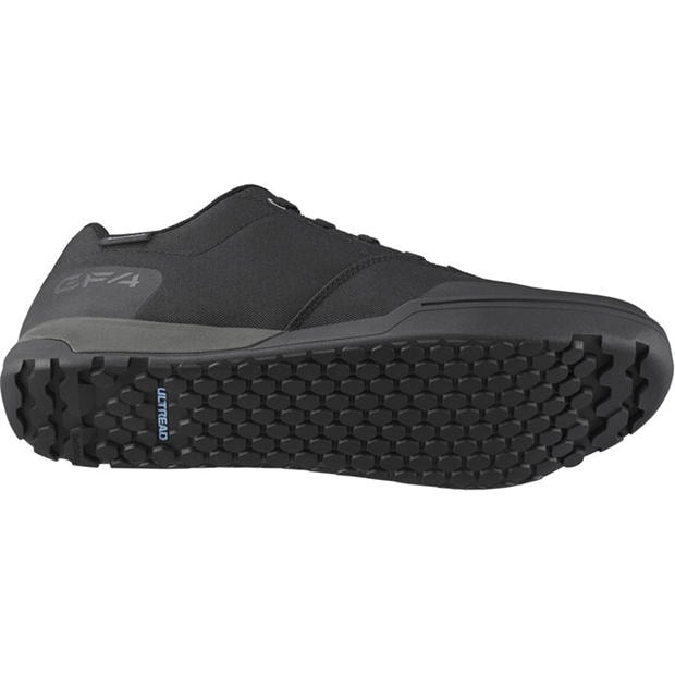 Black - Shimano - Shimano GF4 (GF400) Flat Mountain Bike Shoe
