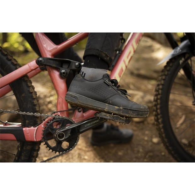 Black - Shimano - Shimano GF4 (GF400) Flat Mountain Bike Shoe