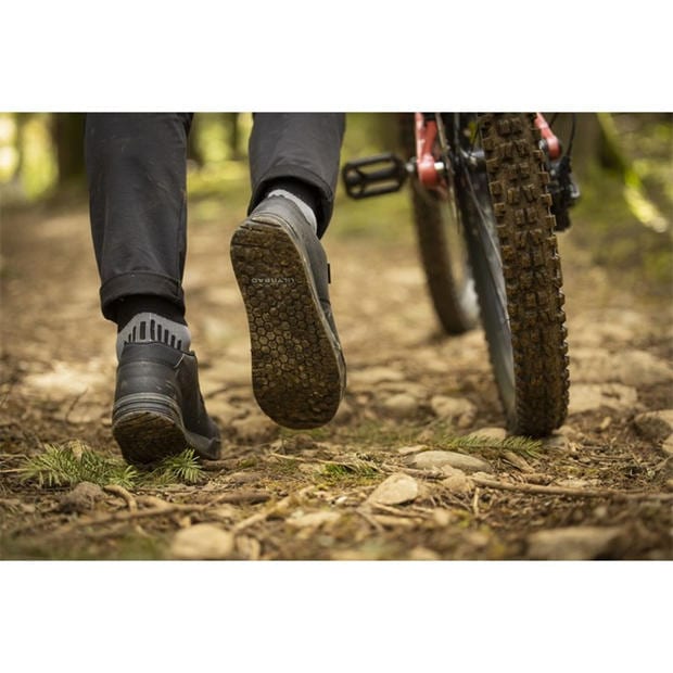 Black - Shimano - Shimano GF4 (GF400) Flat Mountain Bike Shoe