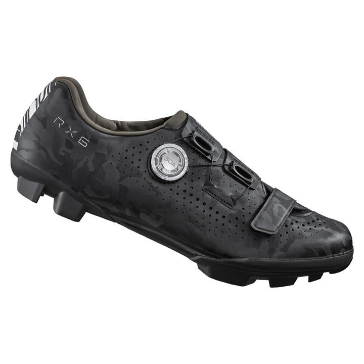 Shimano Men's Black Rx6 (Rx600) Gravel Cycling Shoes in Size 7, Sports Direct
