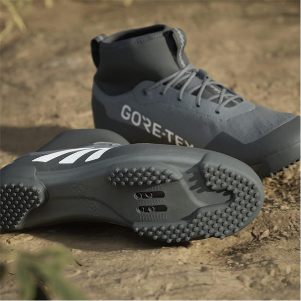Сиво - adidas - Men's Gravel Cold Ready GTX Road Cycling Shoes