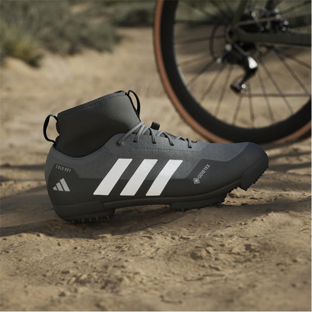 Сиво - adidas - Men's Gravel Cold Ready GTX Road Cycling Shoes