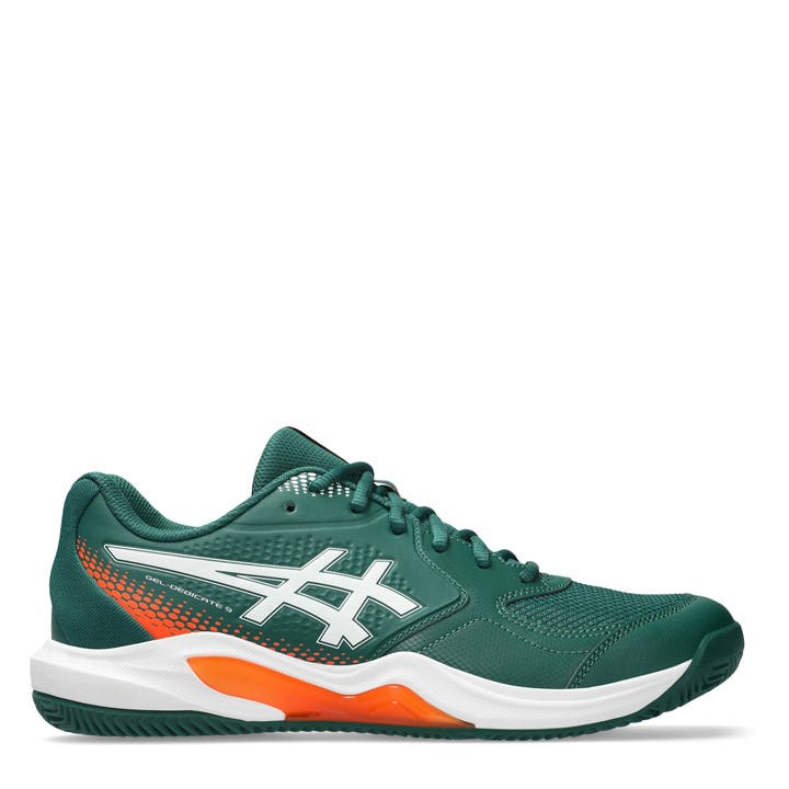 Asics Men's Green Dedicate 9 P Padel Trainers in Size 8, Sports Direct